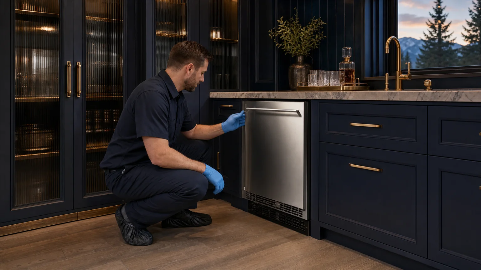 Undercounter ice-maker service