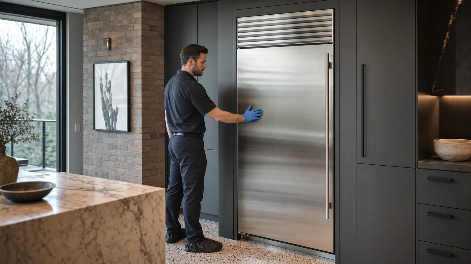 Undercounter ice-maker service